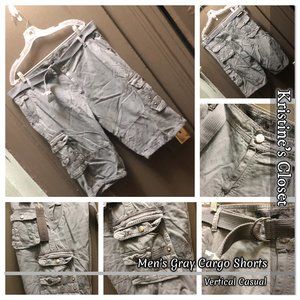 Men's Cargo Shorts - Vertical Casual